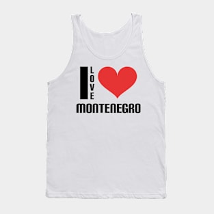 I love Montenegro Tank Top